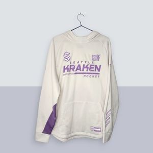Seattle Kraken - Hockey Fights Cancer Hooded Sweatshirt